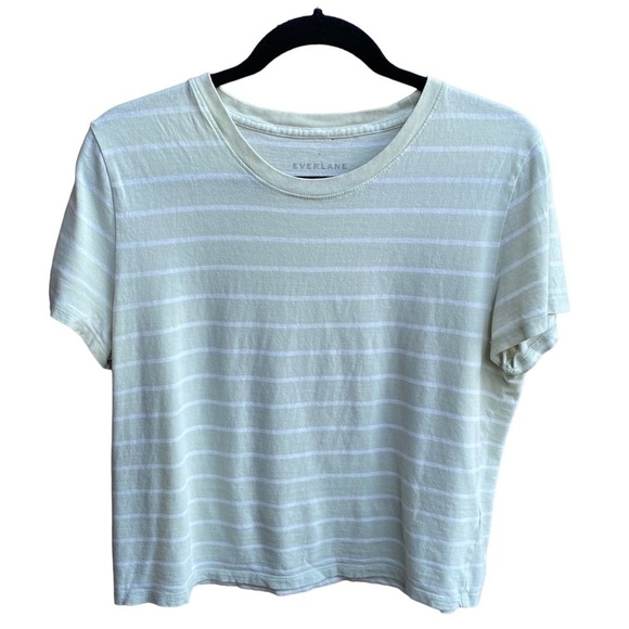Everlane Box-cut Crop Tee  size M - Picture 1 of 6